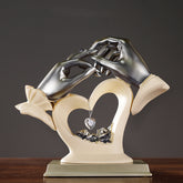 Hand Heart-shaped Crystal Figurines Home Decor Accessorie Decoration Crafts Figurines Miniatures Ornaments Wedding Gift R800